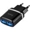 Зарядний пристрій HOCO C12 Smart dual USB (Micro cable)charger set Black (6957531064114) зображення 4