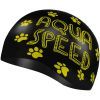 Шапка для плавания Aqua Speed Kiddie 142-07 60649 чорний, принт Діт OSFM (5905718606498) изображение 2