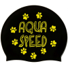 Шапка для плавания Aqua Speed Kiddie 142-07 60649 чорний, принт Діт OSFM (5905718606498) изображение 4