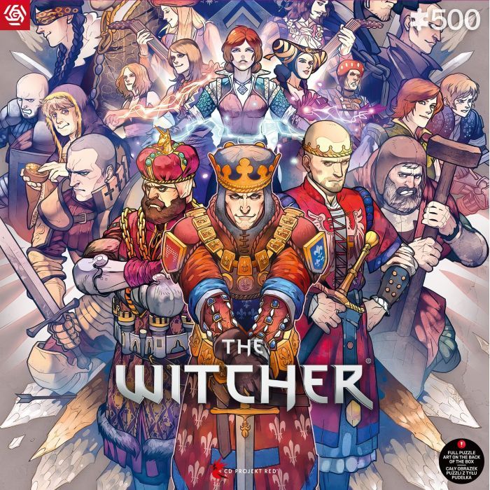 Пазл GoodLoot The Witcher Northern Realms 500 елементів (5908305246756) зображення 2