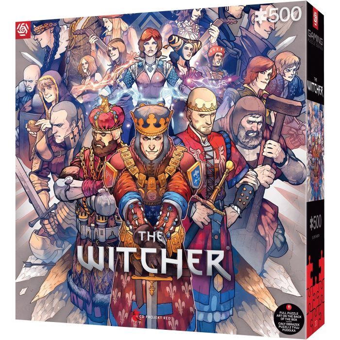 Пазл GoodLoot The Witcher Northern Realms 500 елементів (5908305246756) зображення 3