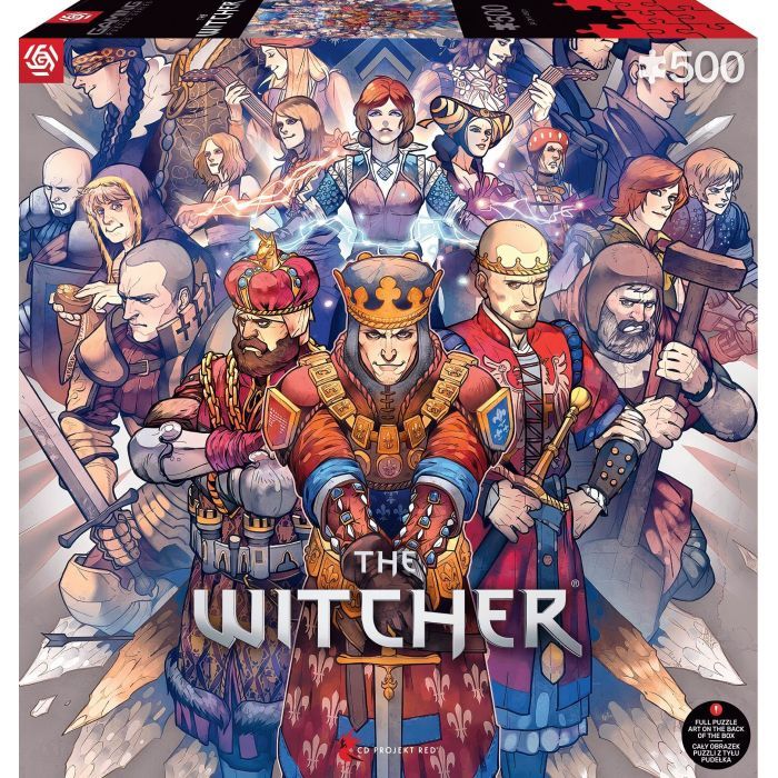 Пазл GoodLoot The Witcher Northern Realms 500 елементів (5908305246756) зображення 4