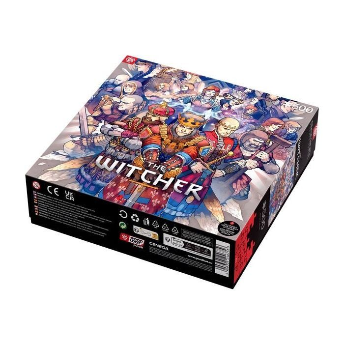 Пазл GoodLoot The Witcher Northern Realms 500 елементів (5908305246756) зображення 6