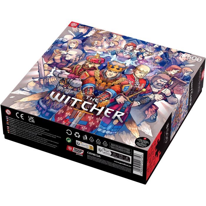 Пазл GoodLoot The Witcher Northern Realms 500 елементів (5908305246756) зображення 7