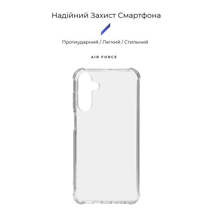 Чохол до мобільного телефона Armorstandart Air Force Samsung M15 5G (M156) Transparent (ARM74385) зображення 3