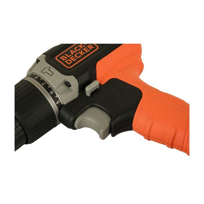 Шуруповерт Black&Decker 18 В, 1.5Ah, 45 Нм,0-360/0-1400 об/мин, 21000 уд/мин, 1.3 кг (BCD003C1) изображение 10