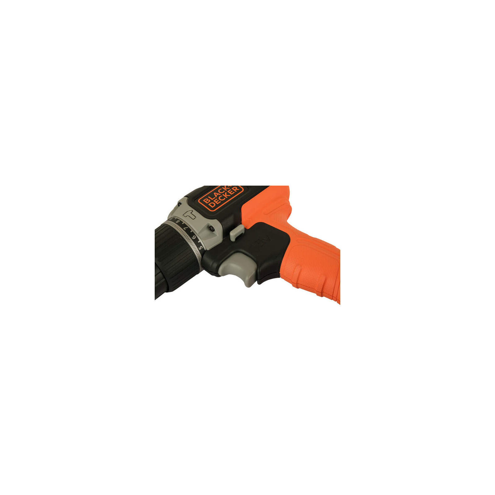 Шуруповерт Black&Decker 18 В, 1.5Ah, 45 Нм,0-360/0-1400 об/хв, 21000 уд/хв, 1.3 кг (BCD003C1) зображення 10
