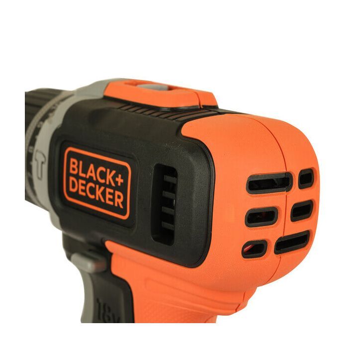 Шуруповерт Black&Decker 18 В, 1.5Ah, 45 Нм,0-360/0-1400 об/мин, 21000 уд/мин, 1.3 кг (BCD003C1) изображение 8