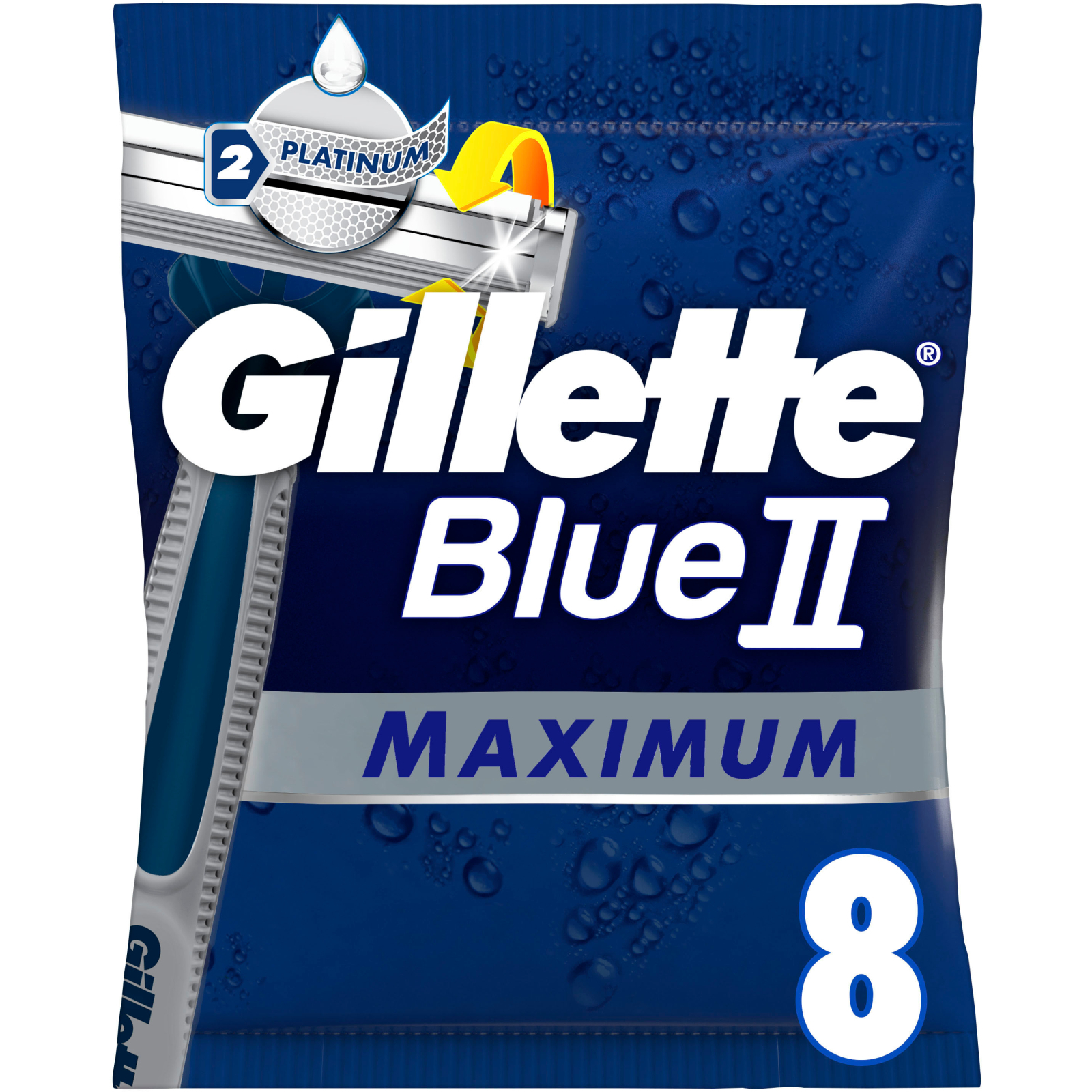 Бритва Gillette Blue 2 Maximum 8 шт. (7702018502264)