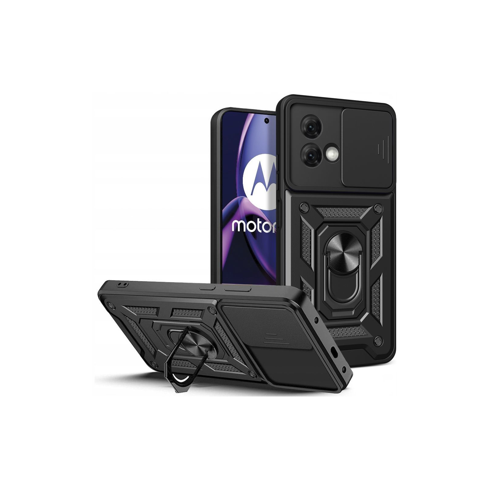 Чехол для мобильного телефона BeCover Military Motorola Moto G84 Black (710675) изображение 2