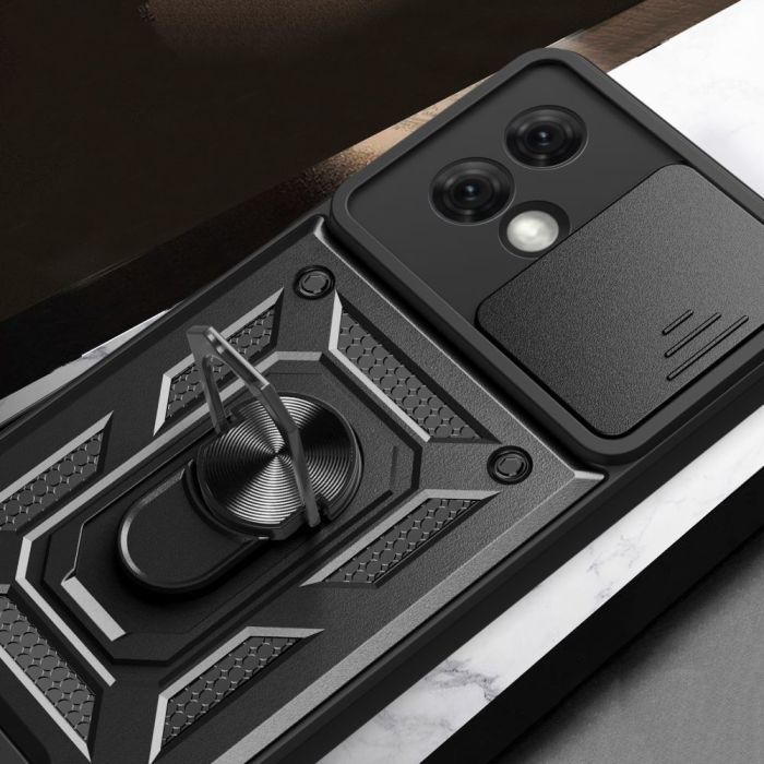 Чохол до мобільного телефона BeCover Military Motorola Moto G84 Black (710675) зображення 5