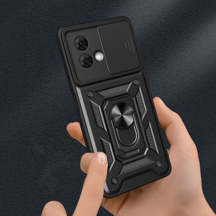 Чохол до мобільного телефона BeCover Military Motorola Moto G84 Black (710675) зображення 6