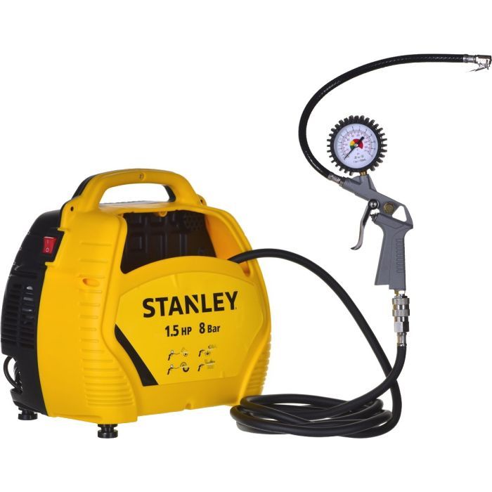 Компрессор Stanley AIR KIT, 180 л/мин, 1.1 кВт, 6,1 кг (AIRKIT) изображение 2