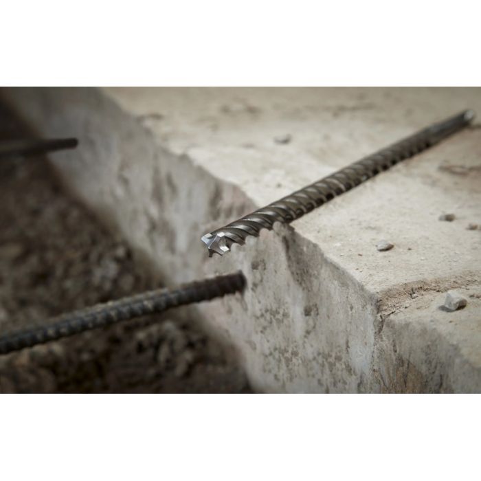 Бур Milwaukee SDS-PLUS MX4, 6,0х165х100мм, 10шт (4932352043) зображення 3
