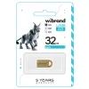 USB флеш накопичувач Wibrand 32GB lynx Gold USB 2.0 (WI2.0/LY32M2G) зображення 2