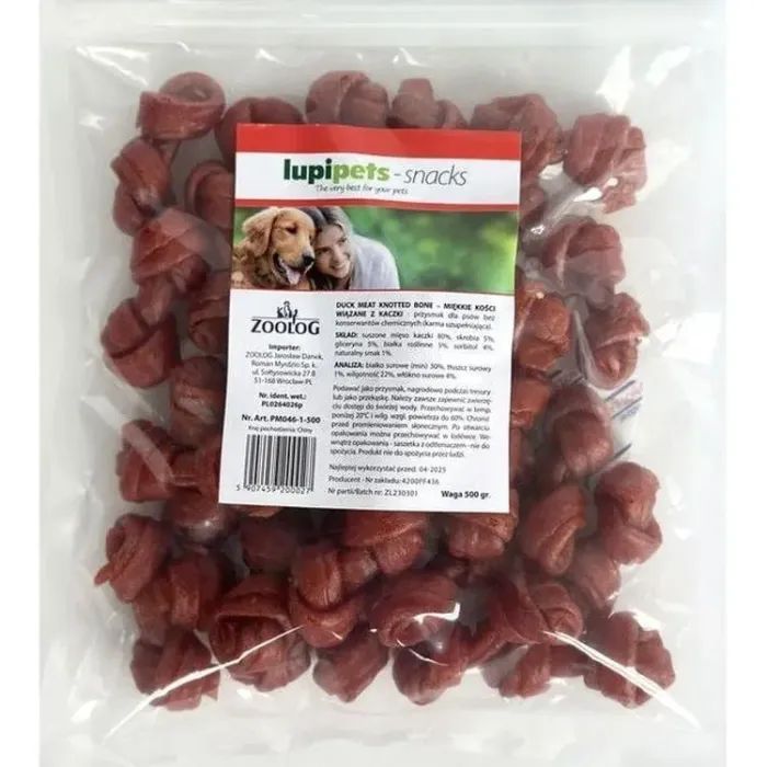 Ласощі для собак LupiPets М'яка качка 500 г (PM046-1)