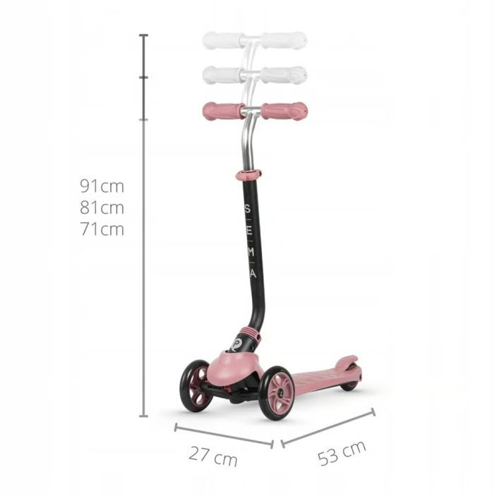Самокат QPlay 5 в 1 Sema Pink (ST-004SemaPink) изображение 8