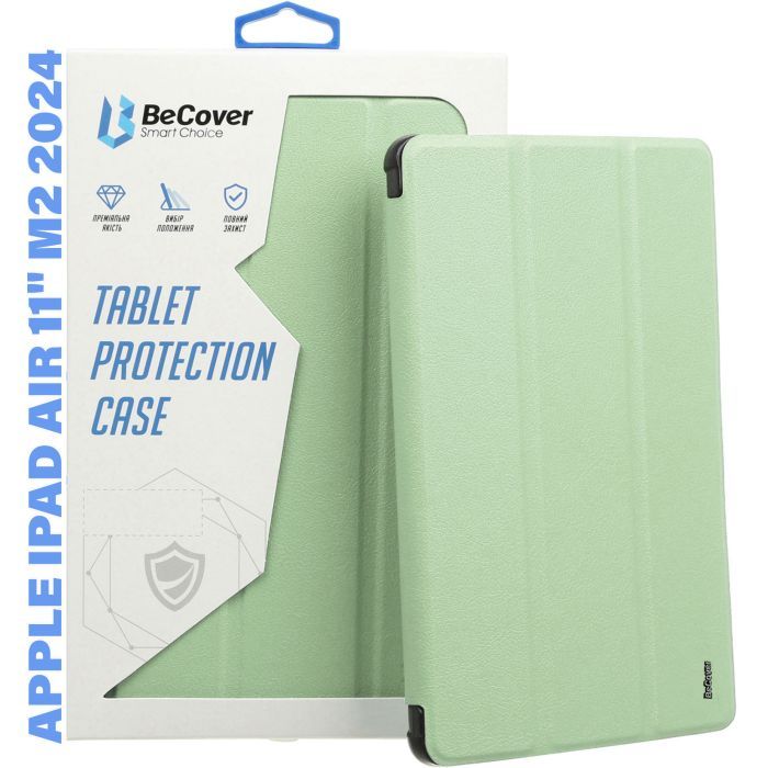 Чохол до планшета BeCover Tri Fold Soft TPU Silicone Apple iPad Air 11" M2/M3 (2024/2025) Light Blue (711409)