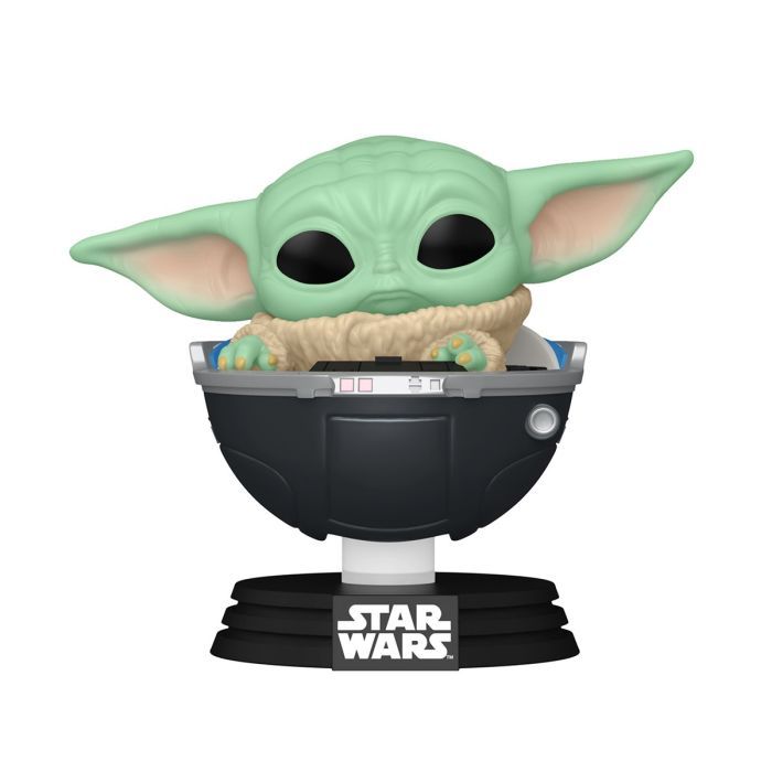 Фигурка для геймеров Funko Pop серии Мандалорец - Малыш Грогу в коляске (76551)