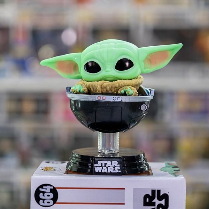 Фигурка для геймеров Funko Pop серии Мандалорец - Малыш Грогу в коляске (76551) изображение 3
