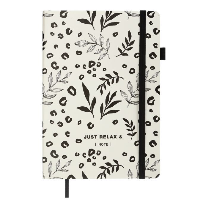 Книга записная Buromax RELAX А5 96 листов точка, белый (BM.295301-12)