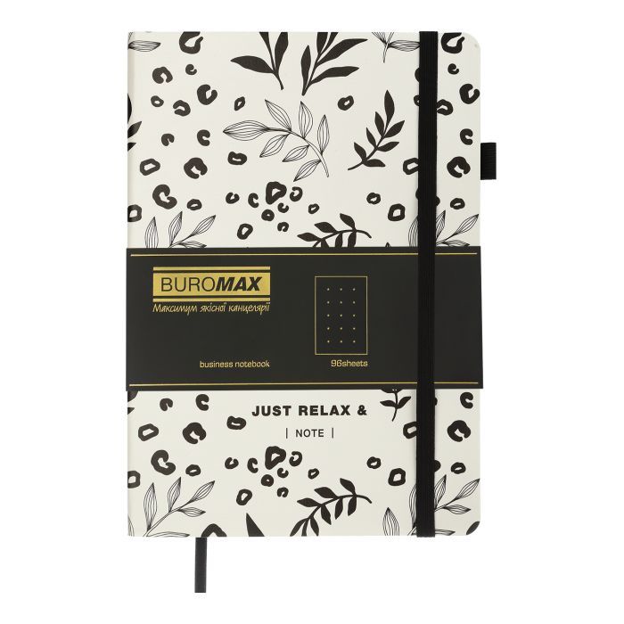 Книга записная Buromax RELAX А5 96 листов точка, белый (BM.295301-12) изображение 2