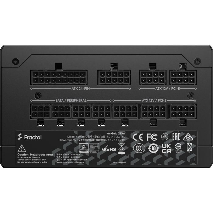 Блок живлення Fractal Design 750W Ion Gold (FD-P-IA2G-750-EU) зображення 4