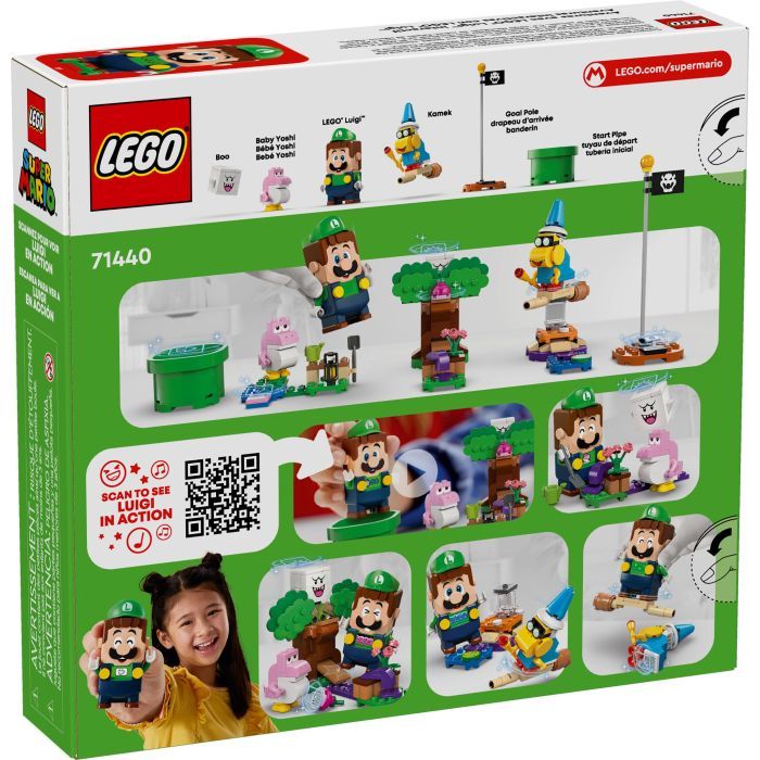 Конструктор LEGO Super Mario Приключения с интерактивным LEGO Луиджи (71440) изображение 11