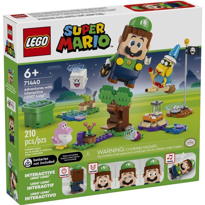 Конструктор LEGO Super Mario Приключения с интерактивным LEGO Луиджи (71440)