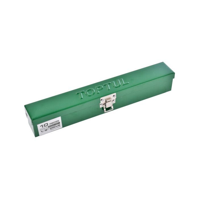 Набор головок Toptul ударных 1/2" 10-24мм 10шт. (GDAD1001) изображение 4