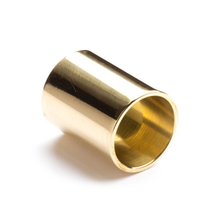 Слайдер для гитары Jim Dunlop Brass Medium Wall Medium Knuckle Slide (223) изображение 2
