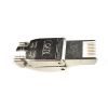 Коннектор Eserver RJ45 cat.6A FTP 8P8C, безинструментальный (WT-6084-FTP) изображение 2
