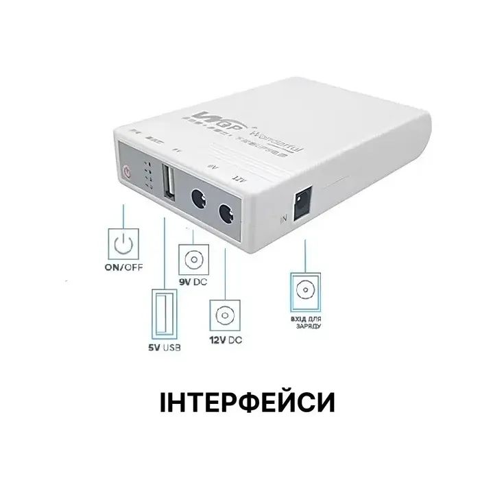 Пристрій безперебійного живлення WGP WGP103 (WGP103-5912) зображення 6