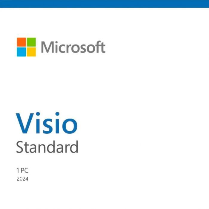 Офисное приложение Microsoft Visio Std 2024 All Lng Retail Online ESD Конверт (EP2-07167-ESD)