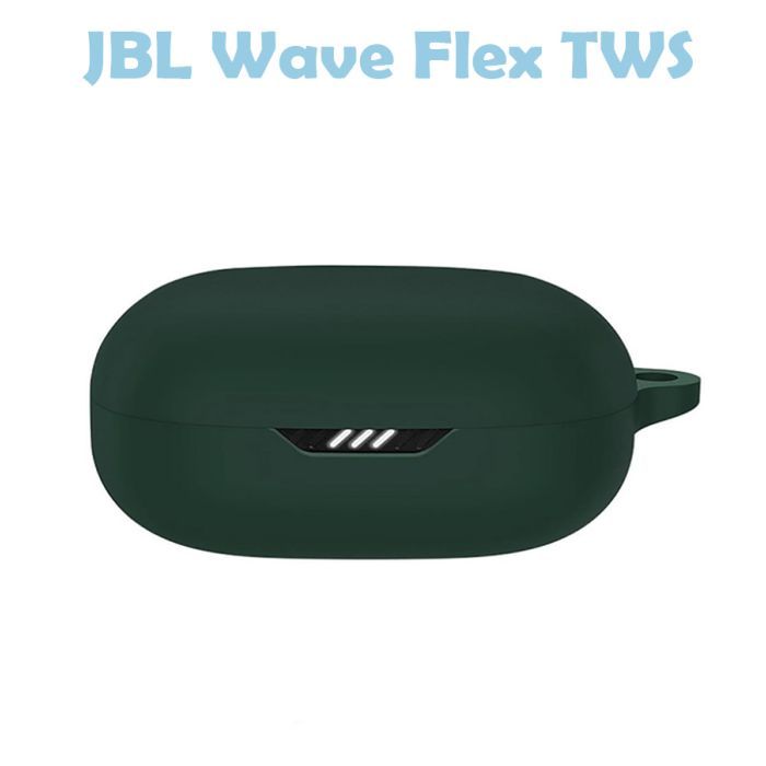 Чохол для навушників BeCover Silicon для JBL Wave Flex TWS Dark Green (710194) зображення 3