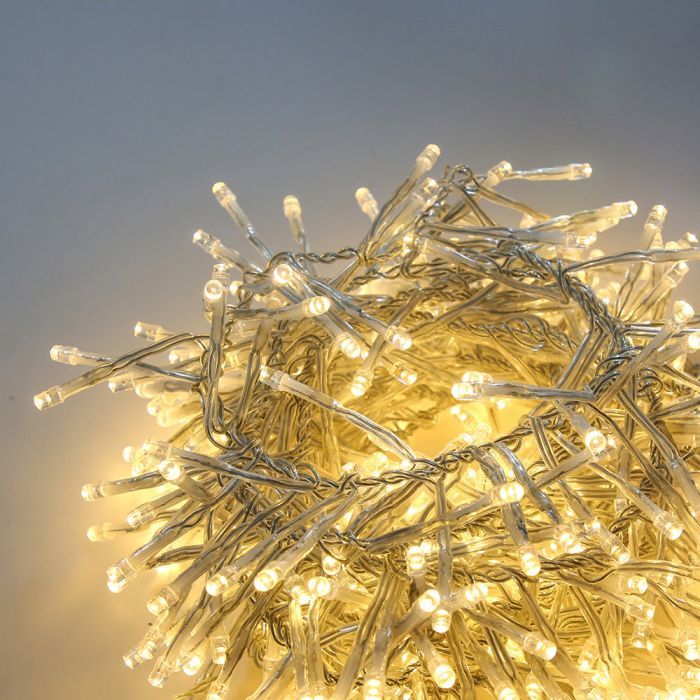 Гірлянда ColorWay LED 50 5 м 8 функцій Теплий колір USB (CW-G-50L5U) зображення 10