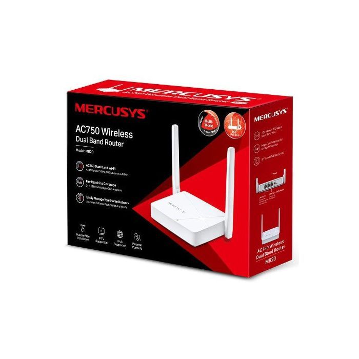 Маршрутизатор Mercusys MR20 зображення 10