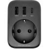 Зарядний пристрій Ugreen 3xUSB 30W Outlet Extender (2хUSB-A+USB-C) CD314 (90613) зображення 2