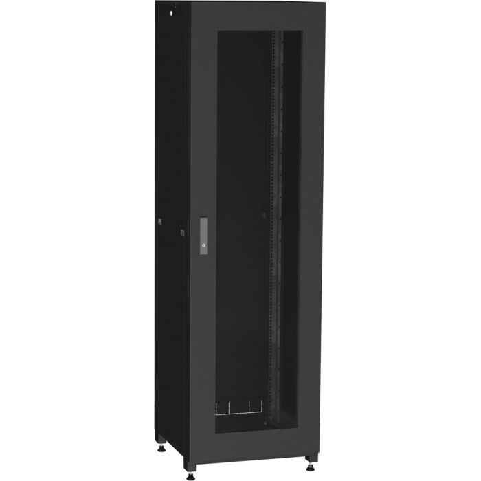 Шкаф напольный Ipcom 42U 19" 600x1000 (С-42U-06х10-ДC-ПГ-9005)