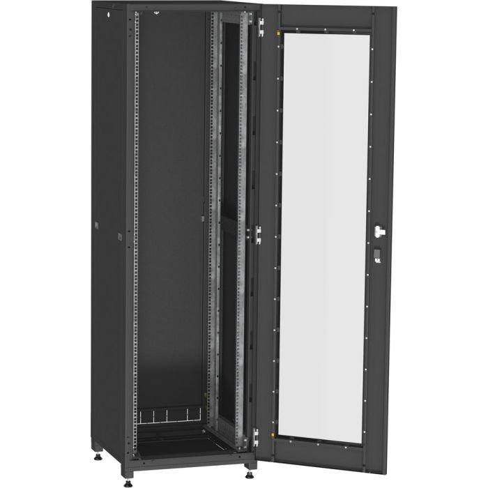 Шкаф напольный Ipcom 42U 19" 600x1000 (С-42U-06х10-ДC-ПГ-9005) изображение 2