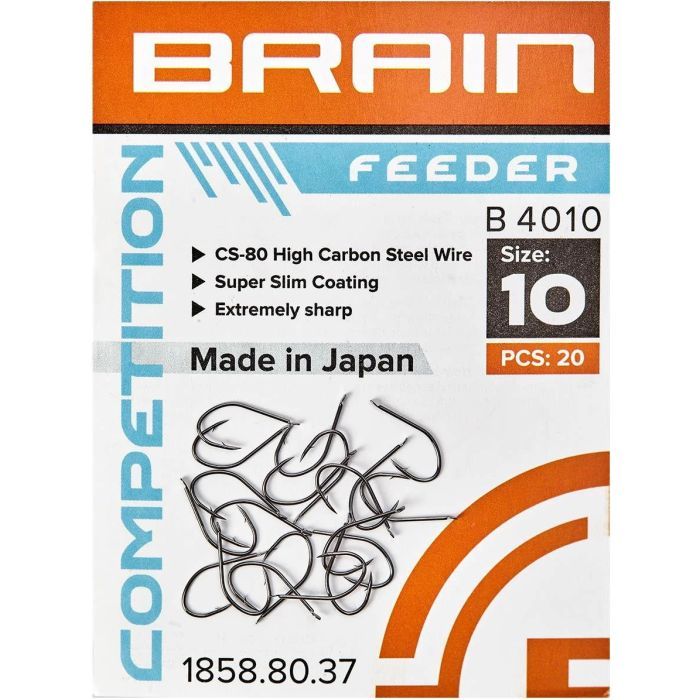 Гачок Brain Feeder B4010 12 (20 шт/уп) Black Nickel (1858.80.36) зображення 2