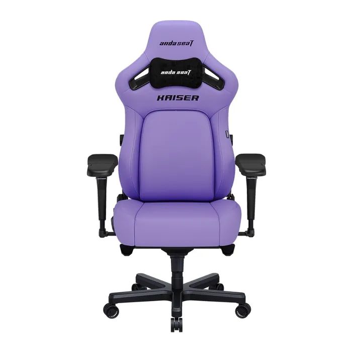 Кресло игровое Anda Seat Kaiser 4 PVC Size L Black (AD12YDDC-L-20-B-PV/C)