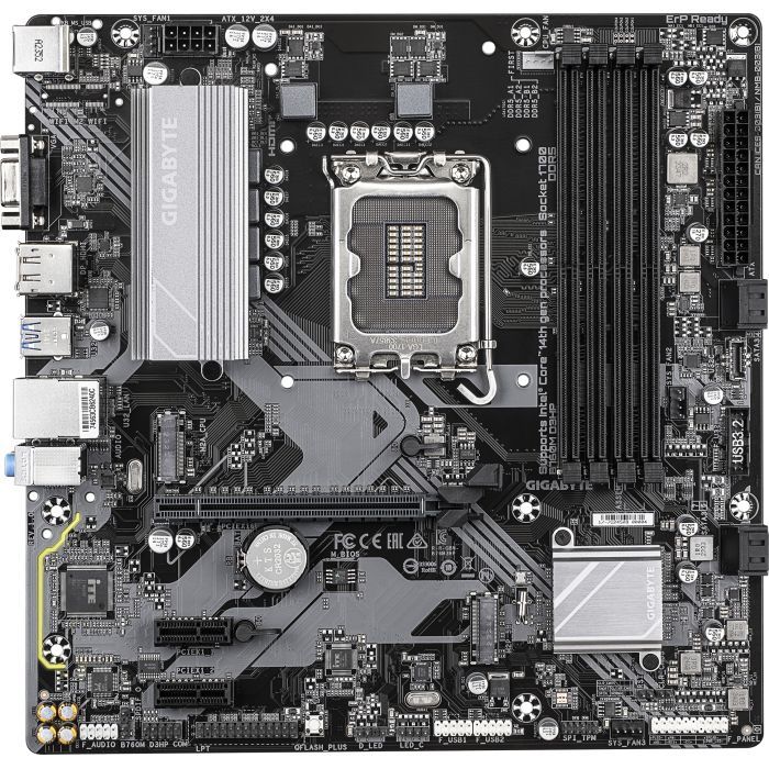 Материнская плата GIGABYTE B760M D3HP изображение 2