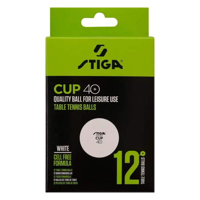 М'ячик для настільного теніса Stiga Cup ABS 12 шт (1110-2510-12) (931161) зображення 2