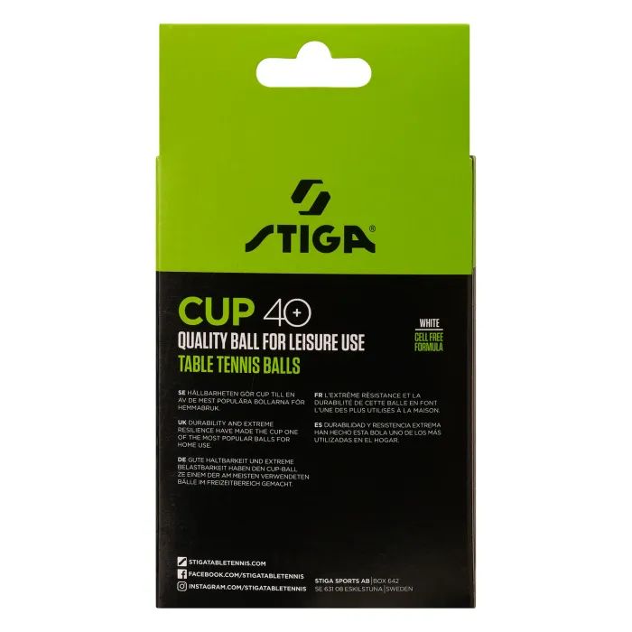 М'ячик для настільного теніса Stiga Cup ABS 12 шт (1110-2510-12) (931161) зображення 3