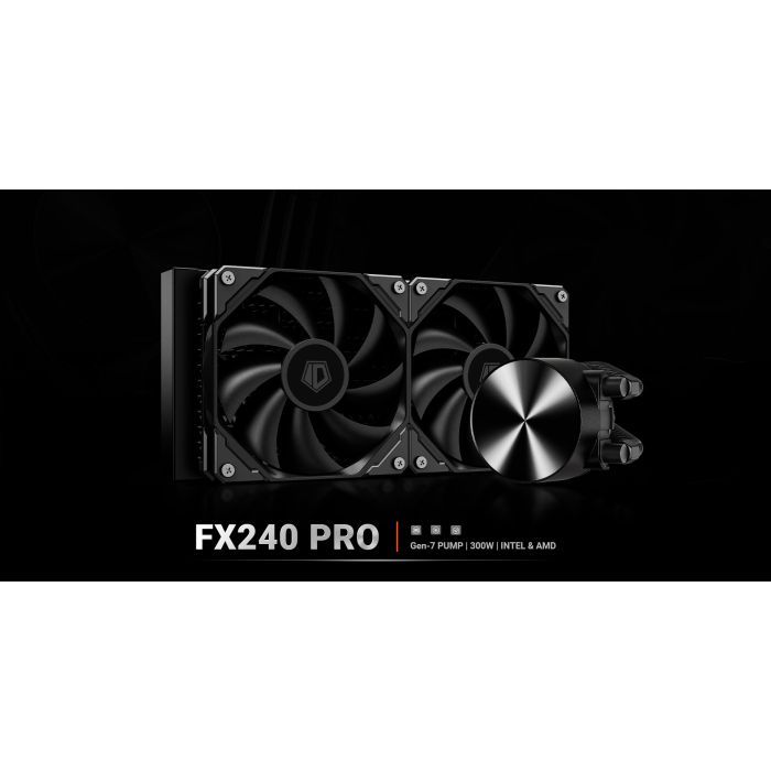 Система жидкостного охлаждения ID-Cooling FX240 Pro изображение 9