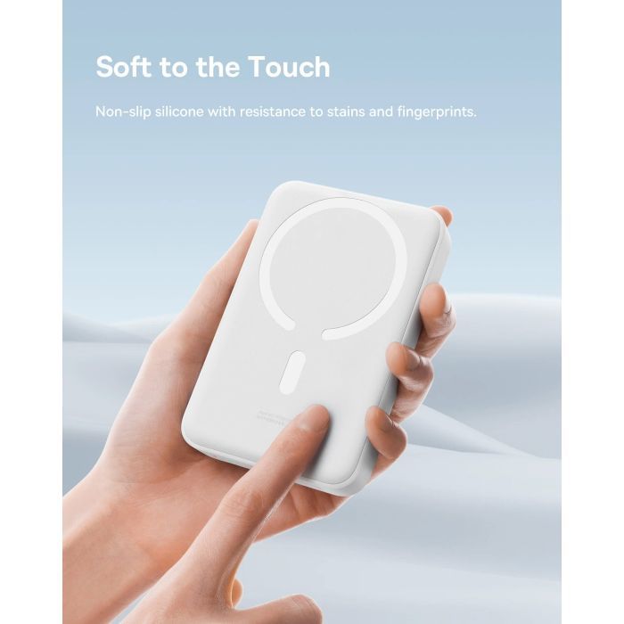 Батарея універсальна Baseus Magnetic Mini 10000mAh 30W, White (PPCX110002\PPCXM1030) (P10022105212-01) зображення 9