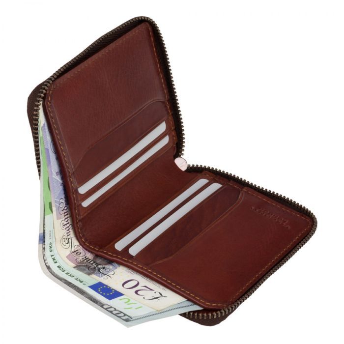 Кошелек Visconti AT65 Mondello c RFID Burnish Tan (AT65 B/TAN) изображение 5