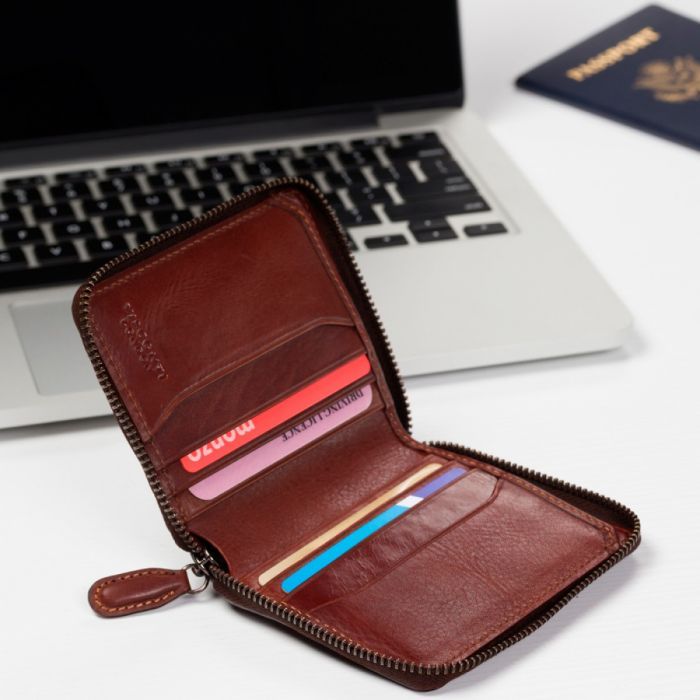 Кошелек Visconti AT65 Mondello c RFID Burnish Tan (AT65 B/TAN) изображение 6