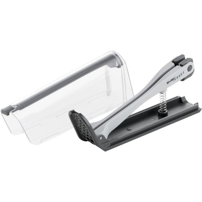 Кухонный нож Tefal Eversharp, 16.5см, з чохол-точило нержавіюча сталь, чорний (K2569004) изображение 5